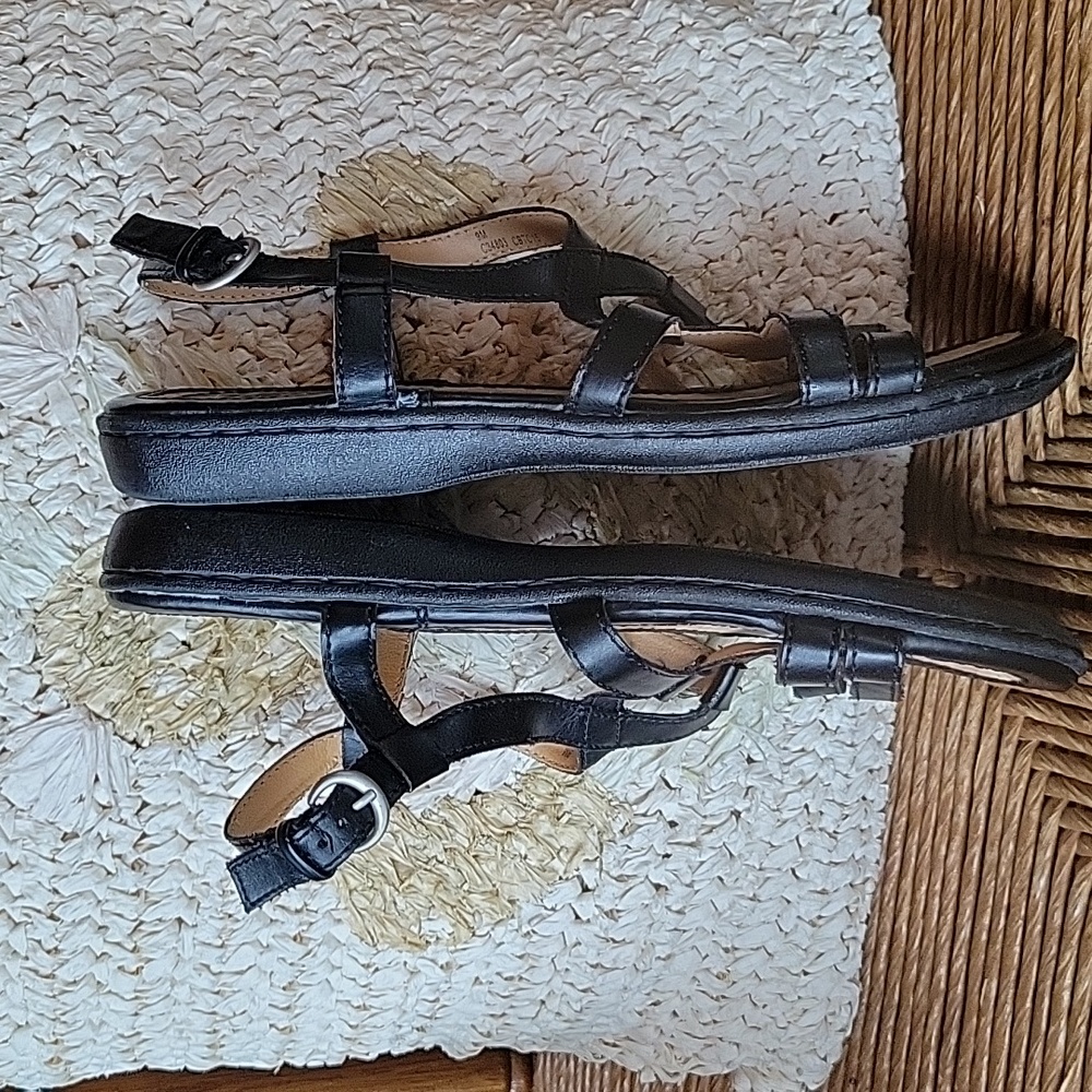 B.O.C Born Concepts, black strappy sandals, size 9M - Picture 6 of 12